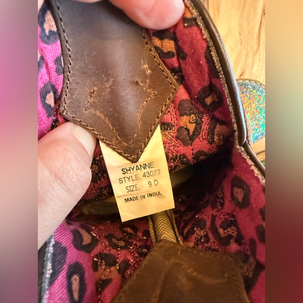 Shyanne Girl Glitter Western Boots - Picture 5 of 16